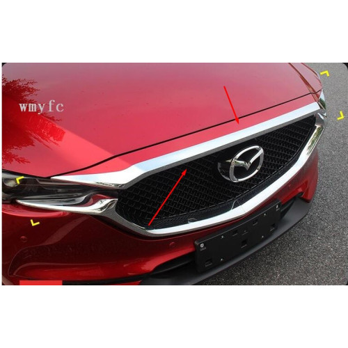 Хром накладка на кромку капота Mazda CX5 2018